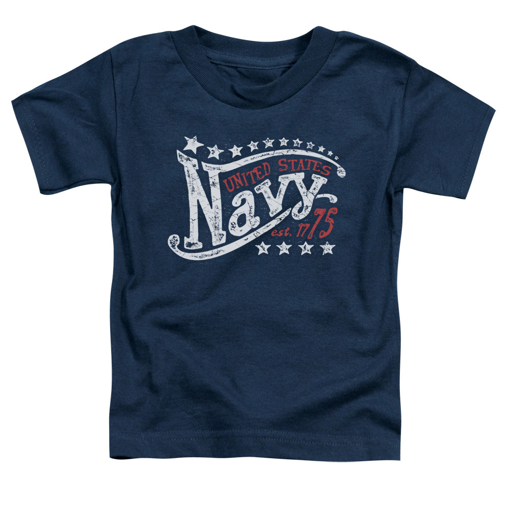 NAVY/STARS - S/S TODDLER TEE - NAVY