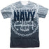 NAVY/FORCE FOR GOOD (FRONT/BACK PRINT) - S/S ADULT POLY CREW - MULTI