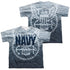 NAVY/FORCE FOR GOOD (FRONT/BACK PRINT) - S/S YOUTH POLY CREW - MULTI