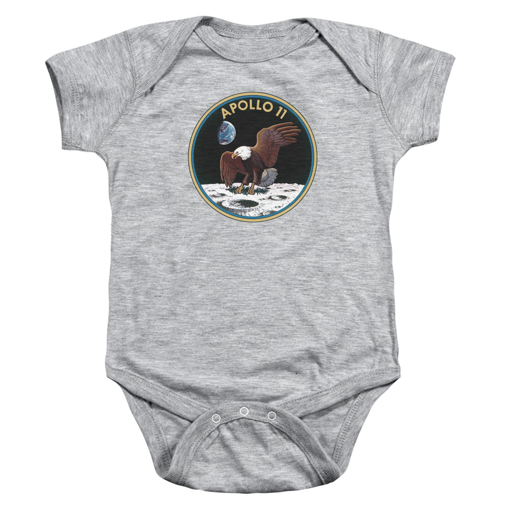 NASA/APOLLO 11 - INFANT SNAPSUIT - ATHLETIC HEATHER