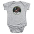 NASA/APOLLO 11 - INFANT SNAPSUIT - ATHLETIC HEATHER