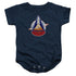 NASA/STS 1 MISSION PATCH - INFANT SNAPSUIT - NAVY