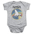 NASA/SHUTTLE - INFANT SNAPSUIT - ATHLETIC HEATHER