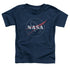 NASA/DISTRESSED LOGO - S/S TODDLER TEE - NAVY