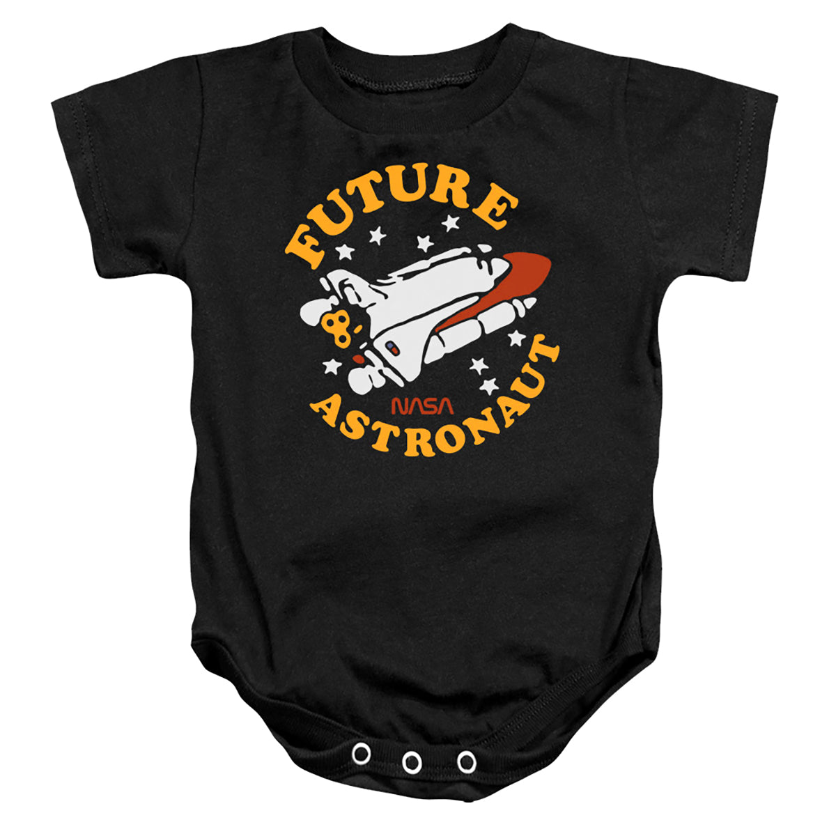 NASA/FUTURE ASTRONAUT - INFANT SNAPSUIT - BLACK