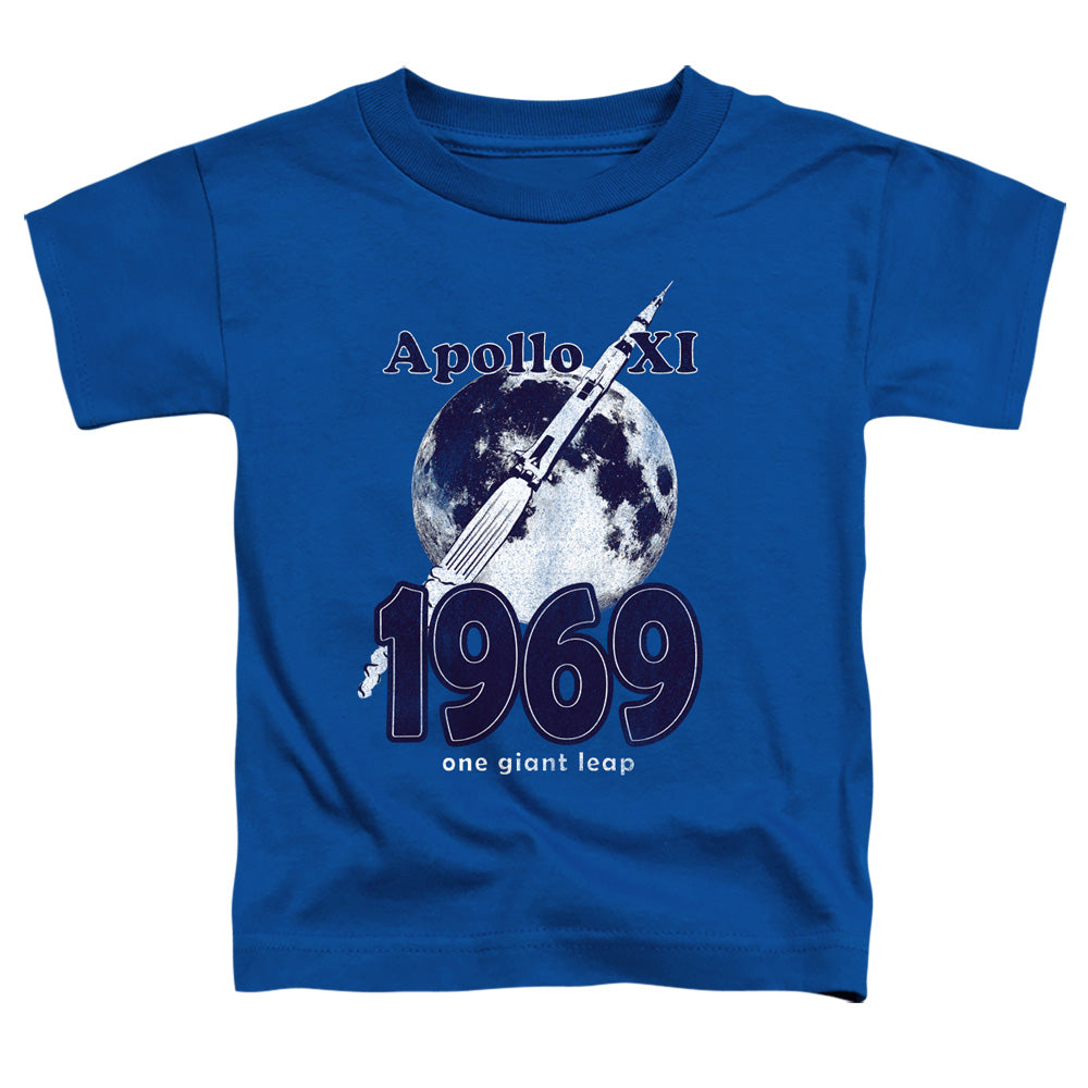 NASA/ONE GIANT LEAP - S/S TODDLER TEE - ROYAL BLUE