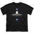 NASA/MOON LANDING SIMPLE - S/S YOUTH 18/1 - BLACK