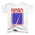 NASA/TO THE STARS - S/S TODDLER TEE - WHITE