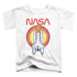 NASA/SHUTTLE CIRCLE - S/S TODDLER TEE - WHITE