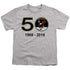 NASA/APOLLO 11 50TH - S/S YOUTH 18/1 - ATHLETIC HEATHER