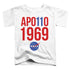 NASA/1969 - S/S TODDLER TEE - WHITE