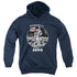 NASA/NOT FAKE - YOUTH PULLOVER HOODIE - NAVY