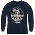 NASA/NOT FAKE - YOUTH LONG SLEEVE TEE - NAVY