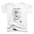 NASA/LUNAR MODULE DIAGRAM - S/S TODDLER TEE - WHITE