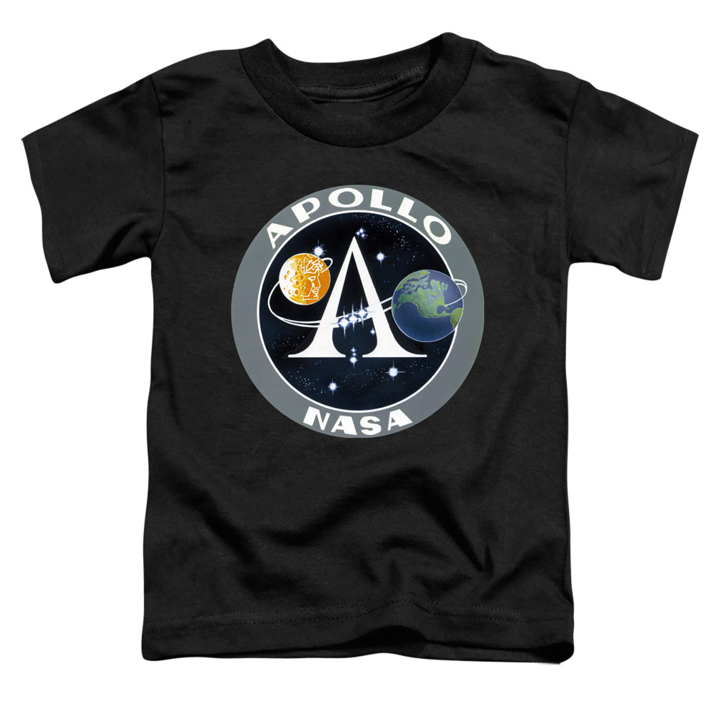 NASA/APOLLO MISSION PATCH - S/S TODDLER TEE - BLACK