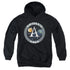 NASA/APOLLO MISSION PATCH - YOUTH PULLOVER HOODIE - BLACK
