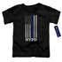 NEW YORK CITY/THIN BLUE LINE - S/S TODDLER TEE - BLACK