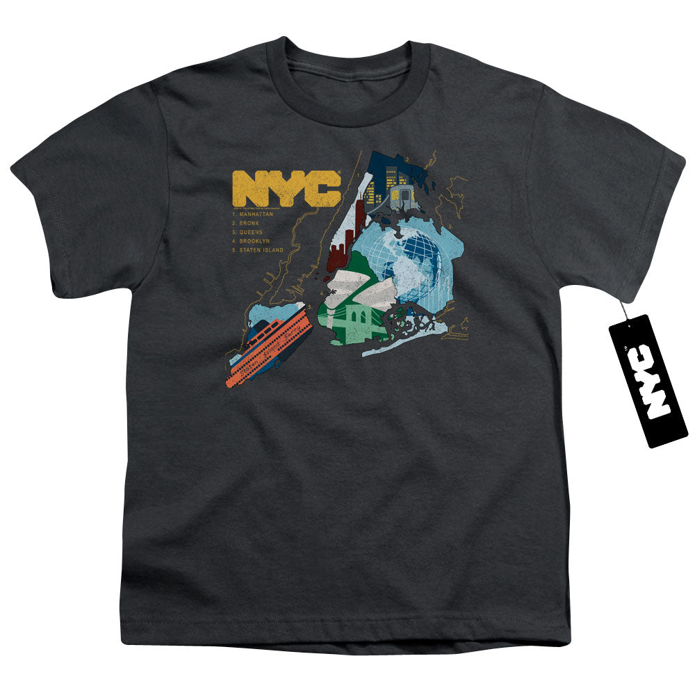 NEW YORK CITY/FIVE BOROUGHS - S/S YOUTH 18/1 - CHARCOAL