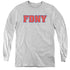 NEW YORK CITY/FDNY - YOUTH LONG SLEEVE TEE - ATHLETIC HEATHER