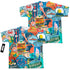 NEW YORK CITY/EATING NYC (FRONT/BACK PRINT) - S/S YOUTH POLY CREW - MULTI
