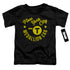 NEW YORK CITY/NYC HIPSTER TAXI TEE - S/S TODDLER TEE - BLACK