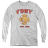 NEW YORK CITY/FDNY VINTAGE BADGE - YOUTH LONG SLEEVE TEE - ATHLETIC HEATHER