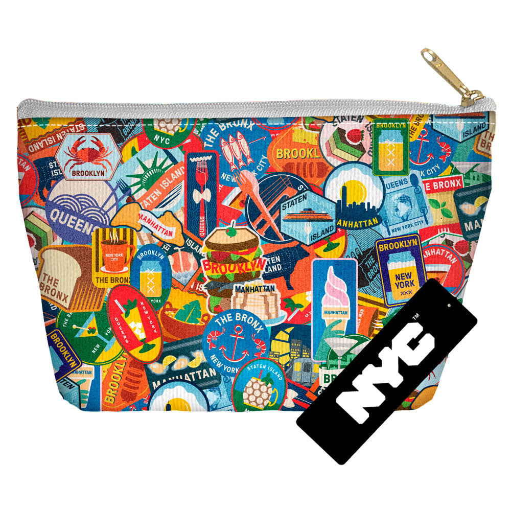 NEW YORK CITY/EATING NYC - T-BOTTOM ACCESSORY POUCH