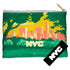 NEW YORK CITY/CENTRAL PARK SKYLINE - STRAIGHT BOTTOM ACCESSORY POUCH