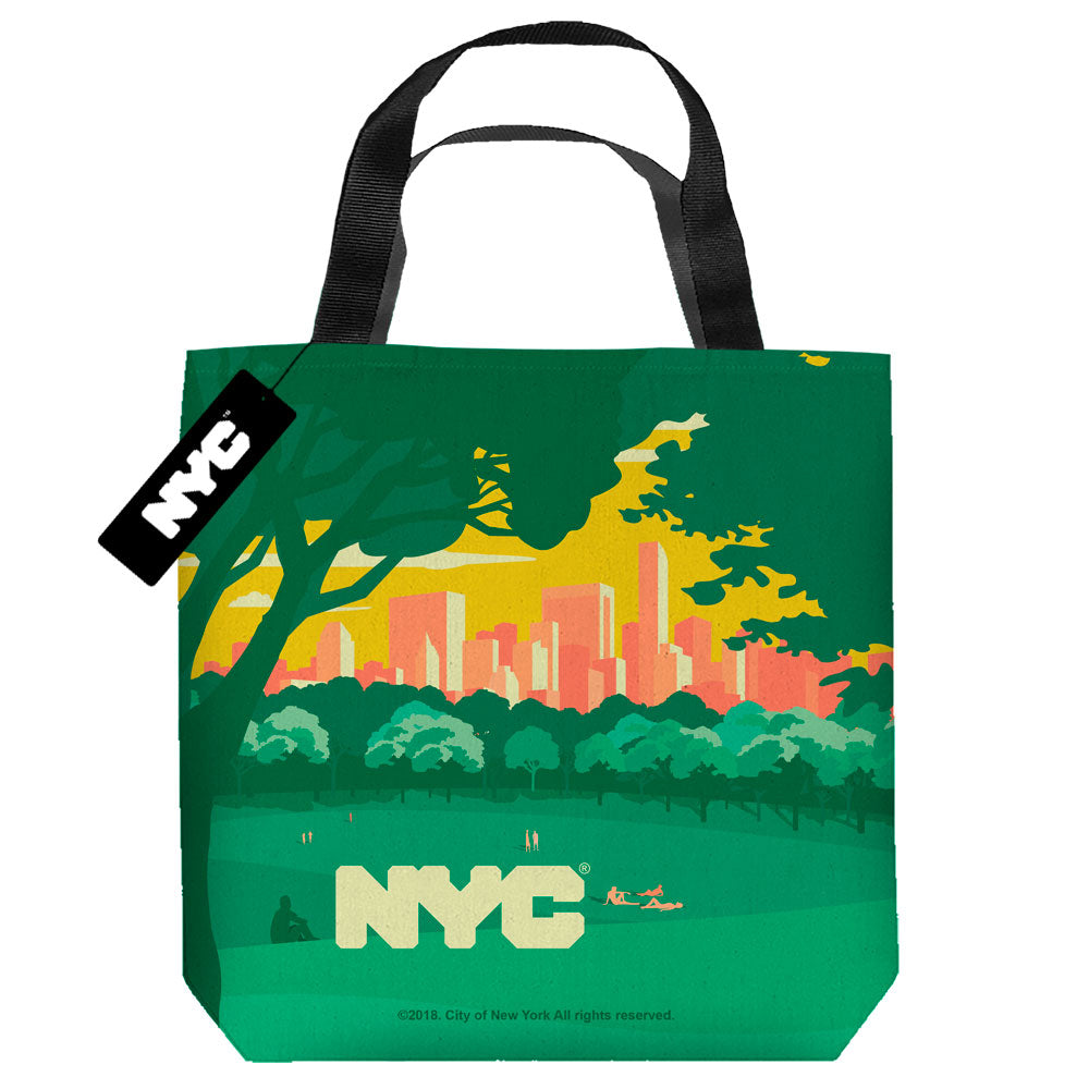 NEW YORK CITY/CENTRAL PARK SKYLINE - TOTE BAG