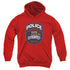 NEW YORK CITY/EMERGENCY SQUAD - YOUTH PULLOVER HOODIE - RED
