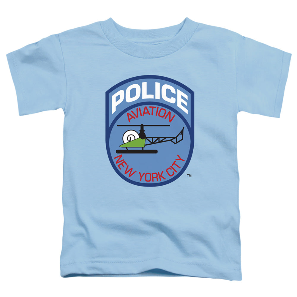 NEW YORK CITY/AVIATION - S/S TODDLER TEE - LIGHT BLUE