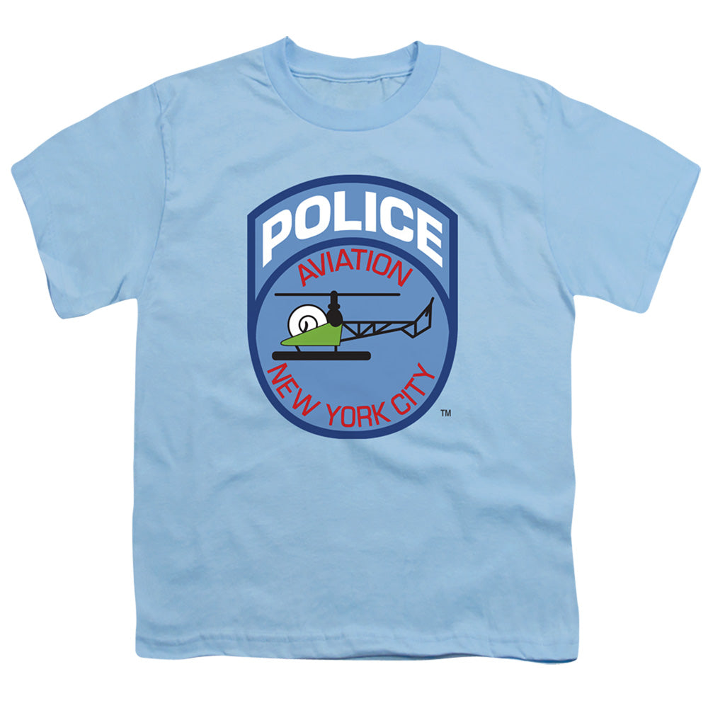 NEW YORK CITY/AVIATION - S/S YOUTH 18/1 - LIGHT BLUE