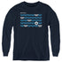 NEW YORK CITY/WAVES - YOUTH LONG SLEEVE TEE - NAVY