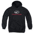 OLDSMOBILE/MODERN LOGO - YOUTH PULLOVER HOODIE - BLACK