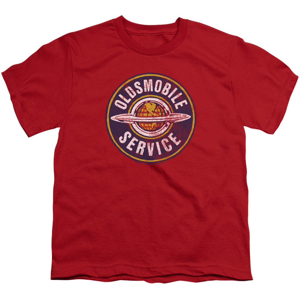 OLDSMOBILE/VINTAGE SERVICE - S/S YOUTH 18/1 - RED