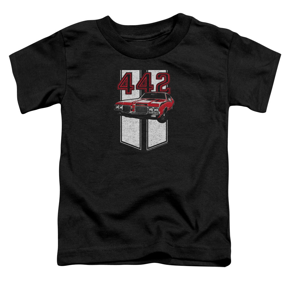 OLDSMOBILE/442 - S/S TODDLER TEE - BLACK