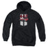 OLDSMOBILE/442 - YOUTH PULLOVER HOODIE - BLACK