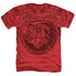 OLDSMOBILE/VINTAGE LOGO - ADULT HEATHER - RED