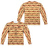 OLDSMOBILE/DELTA 88 (FRONT/BACK PRINT) - L/S ADULT POLY CREW  - MULTI