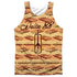 OLDSMOBILE/DELTA 88 (FRONT/BACK PRINT) - ADULT POLY TANK TOP - MULTI