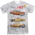 OLDSMOBILE/ROCKET LINE (FRONT/BACK PRINT) - S/S ADULT POLY CREW - MULTI