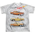 OLDSMOBILE/ROCKET LINE (FRONT/BACK PRINT) - S/S YOUTH POLY CREW - MULTI