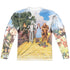WOZ/ON THE ROAD (FRONT/BACK PRINT) - L/S ADULT POLY CREW  - MULTI