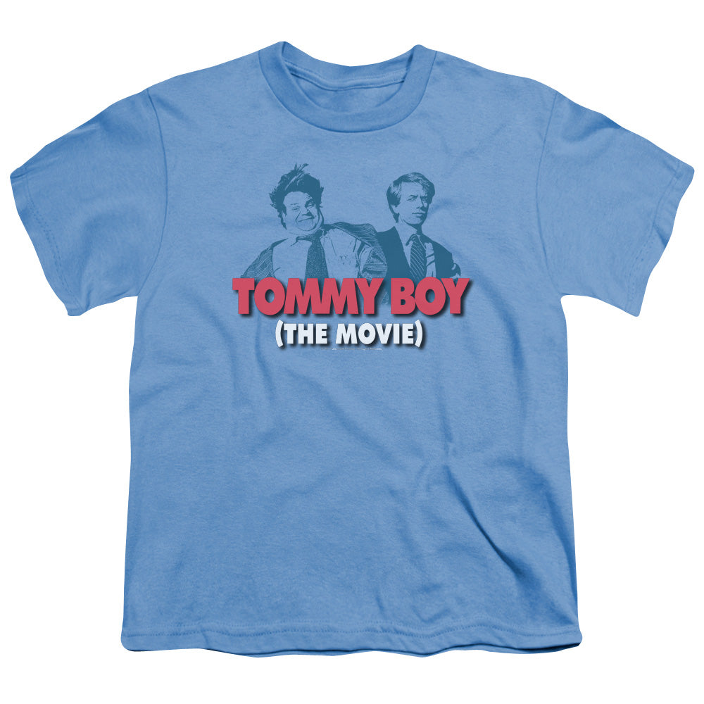 TOMMY BOY/LOGO - S/S YOUTH 18/1 - CAROLINA BLUE