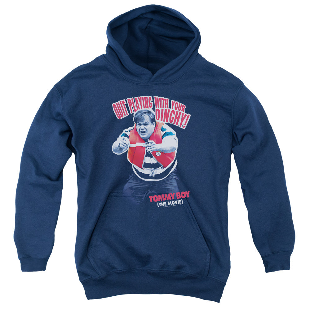 TOMMY BOY/DINGHY - YOUTH PULLOVER HOODIE - NAVY