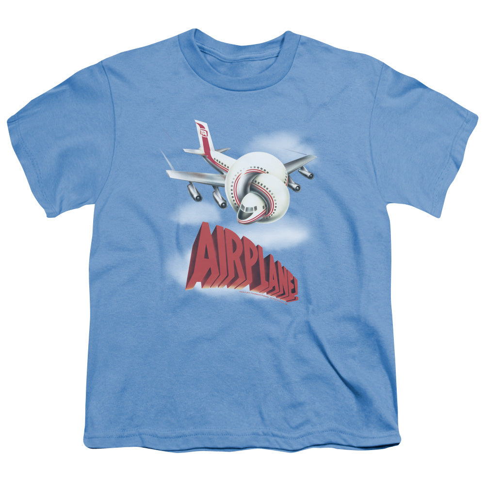 AIRPLANE/LOGO - S/S YOUTH 18/1 - CAROLINA BLUE