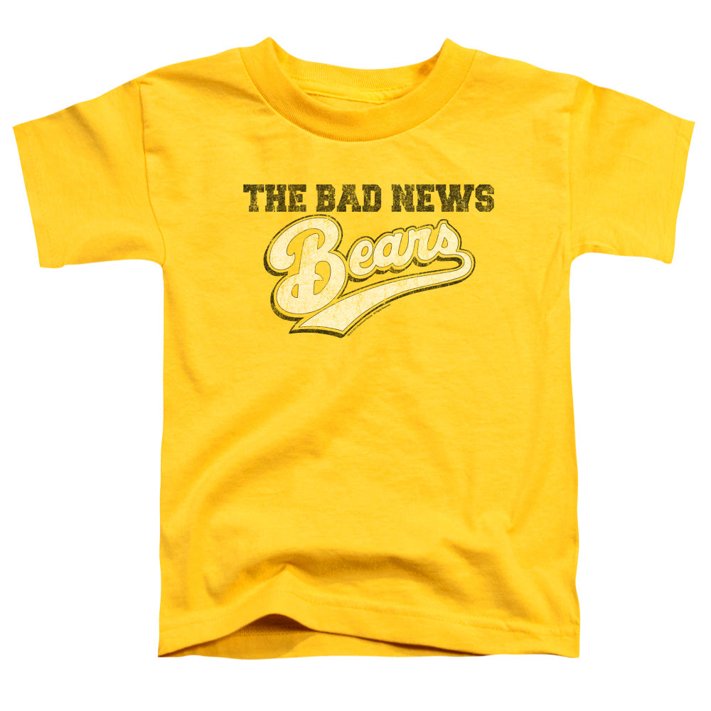 BAD NEWS BEARS/LOGO - S/S TODDLER TEE - YELLOW