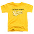 BAD NEWS BEARS/LOGO - S/S TODDLER TEE - YELLOW