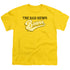 BAD NEWS BEARS/LOGO - S/S YOUTH 18/1 - YELLOW