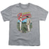 BAD NEWS BEARS/VINTAGE - S/S YOUTH 18/1 - ATHLETIC HEATHER